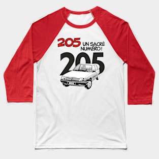 205 - FRENCH AD Baseball T-Shirt